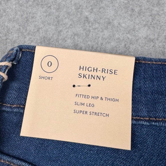 Universal Thread Jeans Womens 0 Short LOT x 3 High Rise Skinny Super Stretch NEW - Picture 12 of 16